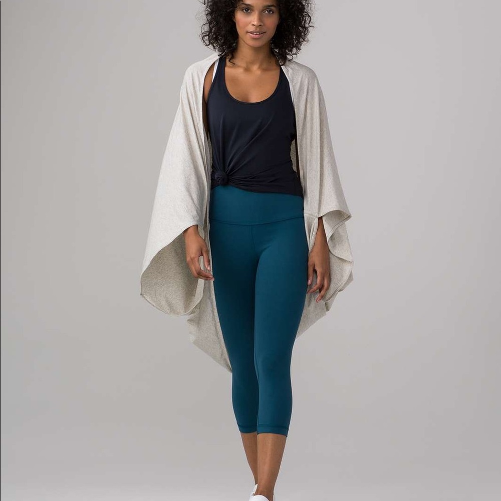 LULULEMON Sage Scarf Cotton Convertible Scarf/Wrap